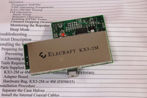 KX3-2M MODULO VHF